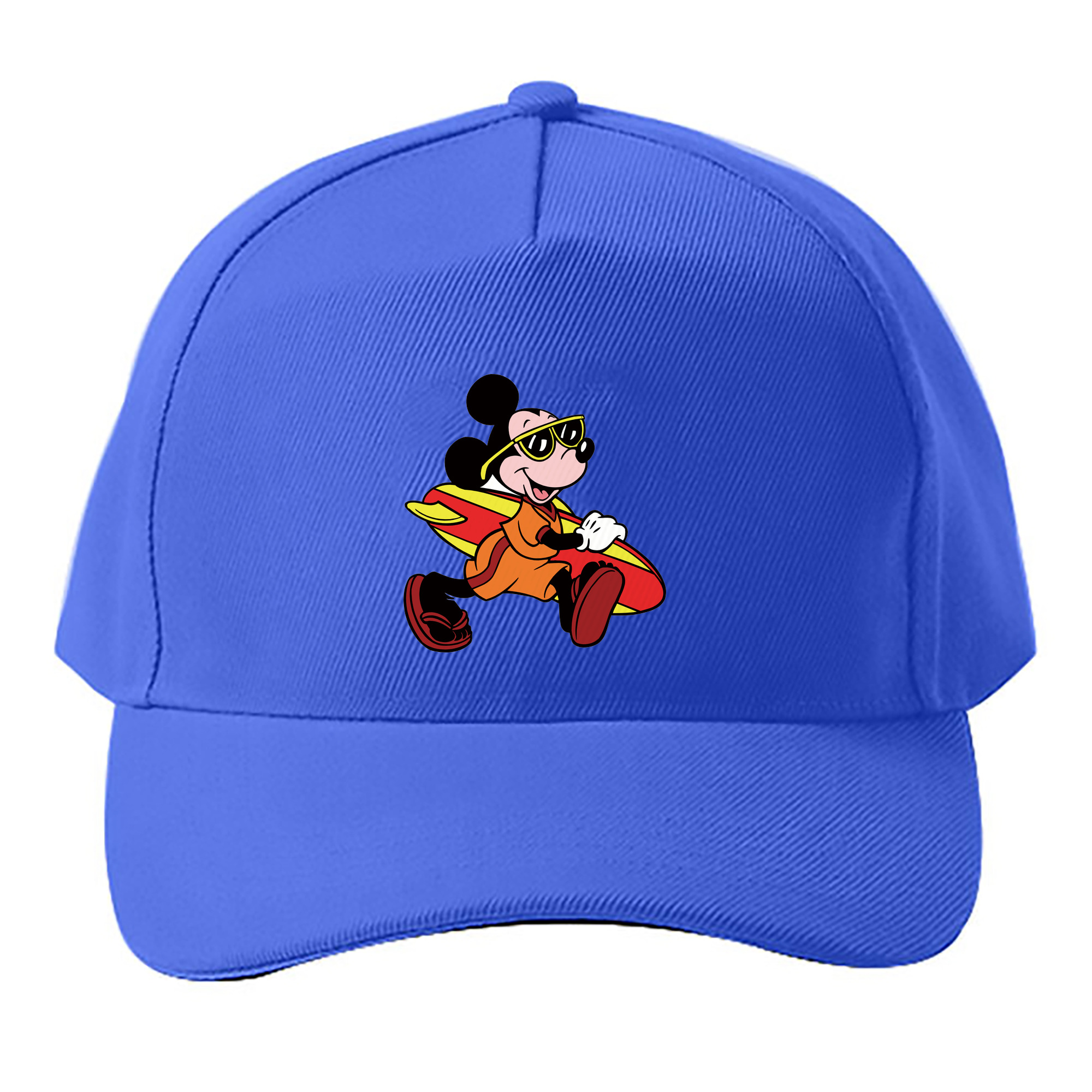 （画像用） ミッキーマウス Mickey Mouse ベースボールキャップ 綿100％ 男女兼用 帽子 スポーツ